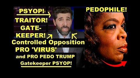 Controlled Opp PRO 'Virus' Pedo TRUMP Psyop 'The People's Voice' in Plain Sight!