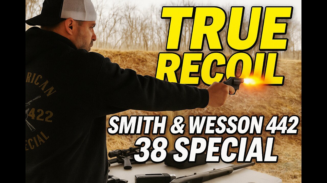 SHOCKING Recoil?! First Time Firing the Smith & Wesson 442 .38 Special Snub Nose!