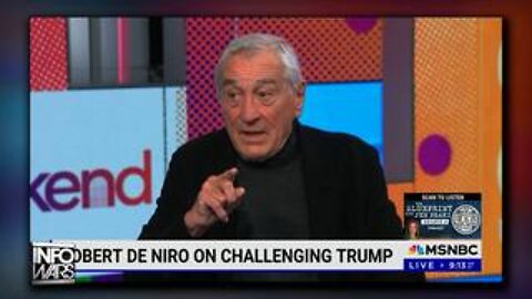 Robert De Niro Calls For News Outlets To Ignore & Attack Trump, So Rural America Abandons MAGA!