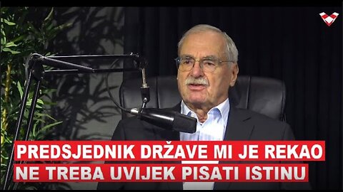 Andrija Hebrang: "Predsjednik države mi je rekao: Ne treba uvijek pisati istinu."