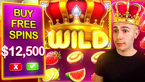 Buying multiple $12,500 Juicy Fruits bonuses 🍉