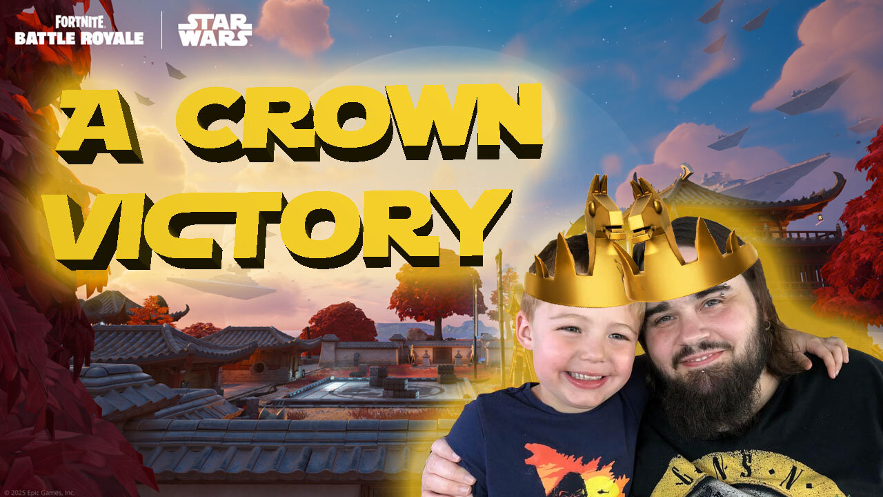 A Crown Win! in Fortnite Galactic Battle (Just The Win)