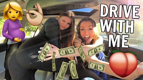 DRIVE WITH ME: TWERKING W/ TEEN MOM SIERRA WATTS & ALLY HARDESTY