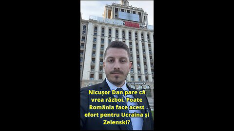 Nicușor Dan pare că vrea război. Poate România face acest efort pentru Ucraina și Zelenski?