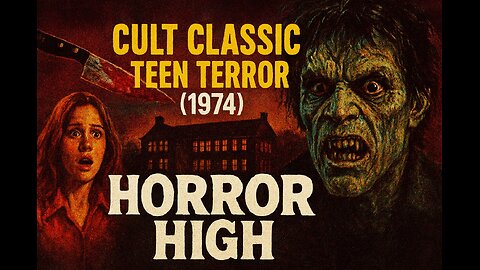 Horror High (1974) Highlights ~ Cult Classic Teen Terror