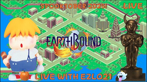 🎃 Earthbound for Spooktober Day 29 | Live With EZLO21 👻