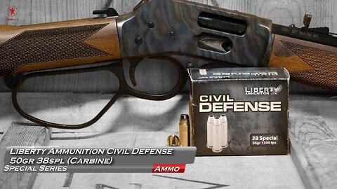 Liberty Ammunition Civil Defense 50gr 38spl Carbine Test