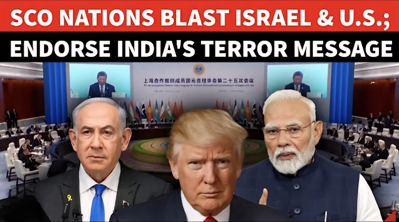 India Shocks Israel; Declares Support To Iran, Slams U.S. | SCO Condemns Pahalgam, But Skips Pak