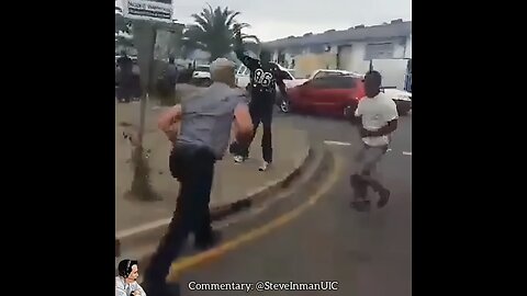 Road Rage: They tried to jump him and they failed.