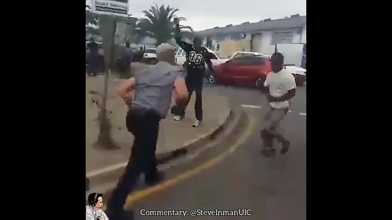Road Rage: They tried to jump him and they failed.