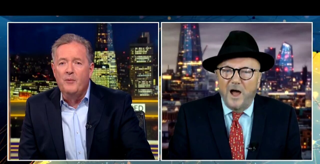 Piers Morgan VS George Galloway Showdown On Iran & Who Has The Bigger D*CK
