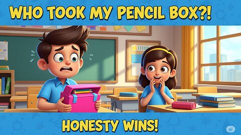 The Missing Pencil Box ✏️🎒 | Honesty Wins! Moral Story for Kids in Hindi #LearnToons