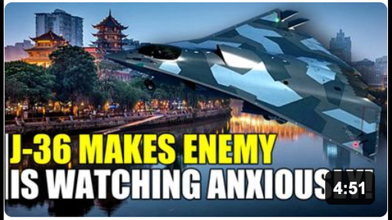 Chengdu - J-36 is built fast, flying and the enemy is watching anxiously!