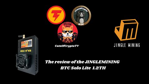 The review of the ⁨JINGLEMINING BTC Solo Lite – 1.2T #bitcoin #cryptocurrencymining