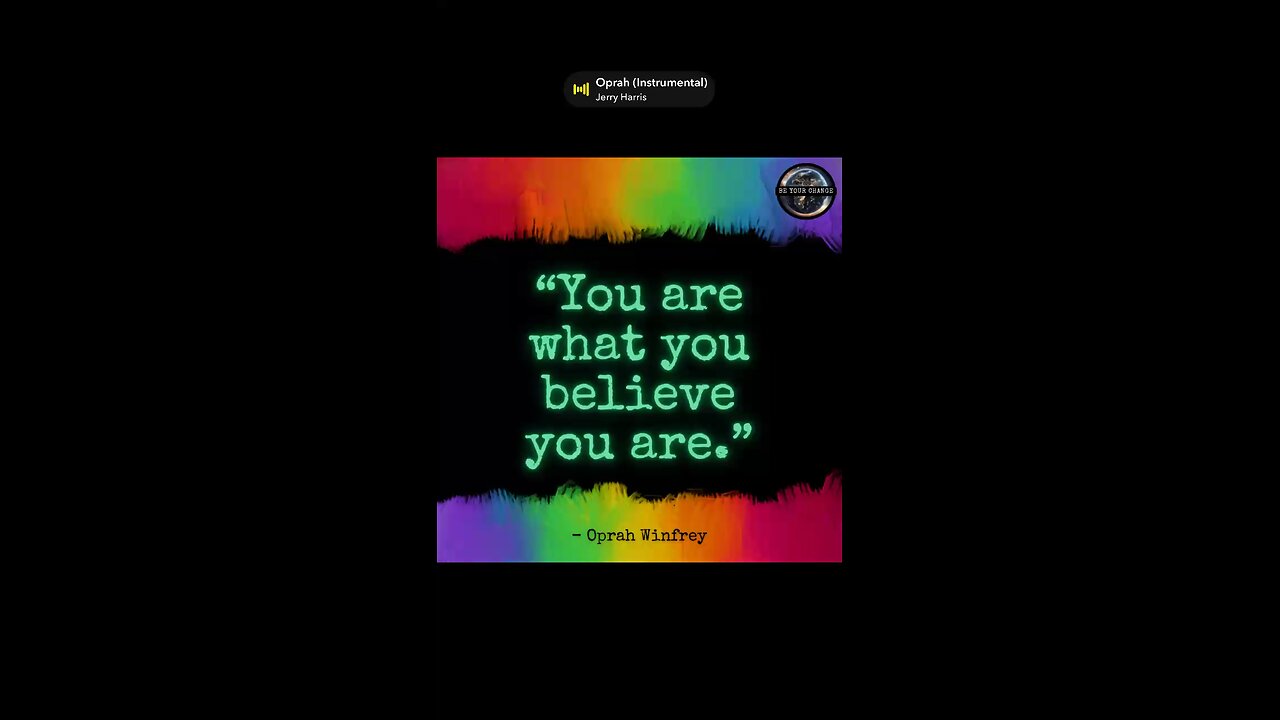 Believe in yourself