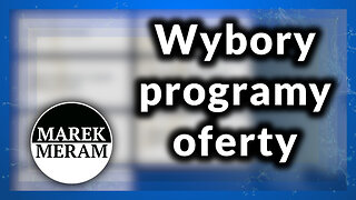 Wybory: Programy wyborcze, co oferują/reprezentują kandydaci. Braun Trzaskowski Nawrocki Mentzen itd