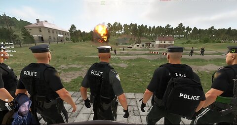 🎮🔥 Epic Helicopter Explosion at the Police Meeting! 🚁💥