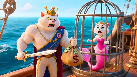 💔 He Left His Mermaid Wife for Money… But Fate Had Other Plans! 🌊✨ | #aicat #viral