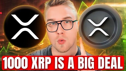 99.9% Of People Don't Own XRP (Here's Why It Matters)