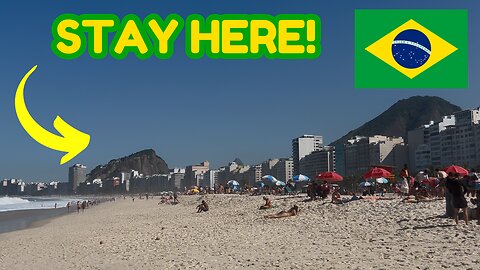 🚨 Where are the BEST and WORST places to stay in RIO DE JANEIRO, Brazil? 🇧🇷