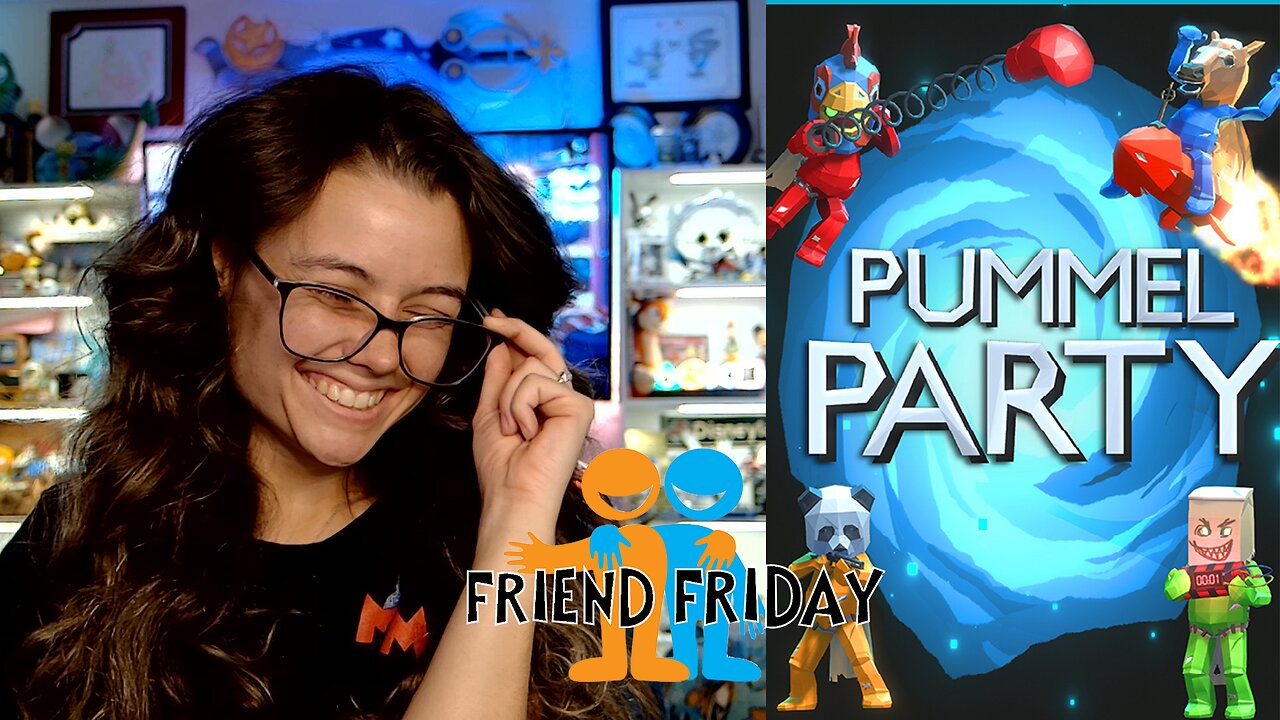 Friend Friday!! 🎉 - Let's Play! - Pummel Party!