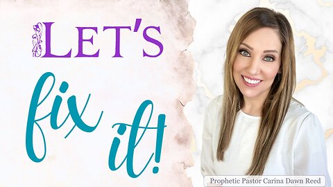 Establishing the Wisdom of God in a broken world. Let's Fix It!