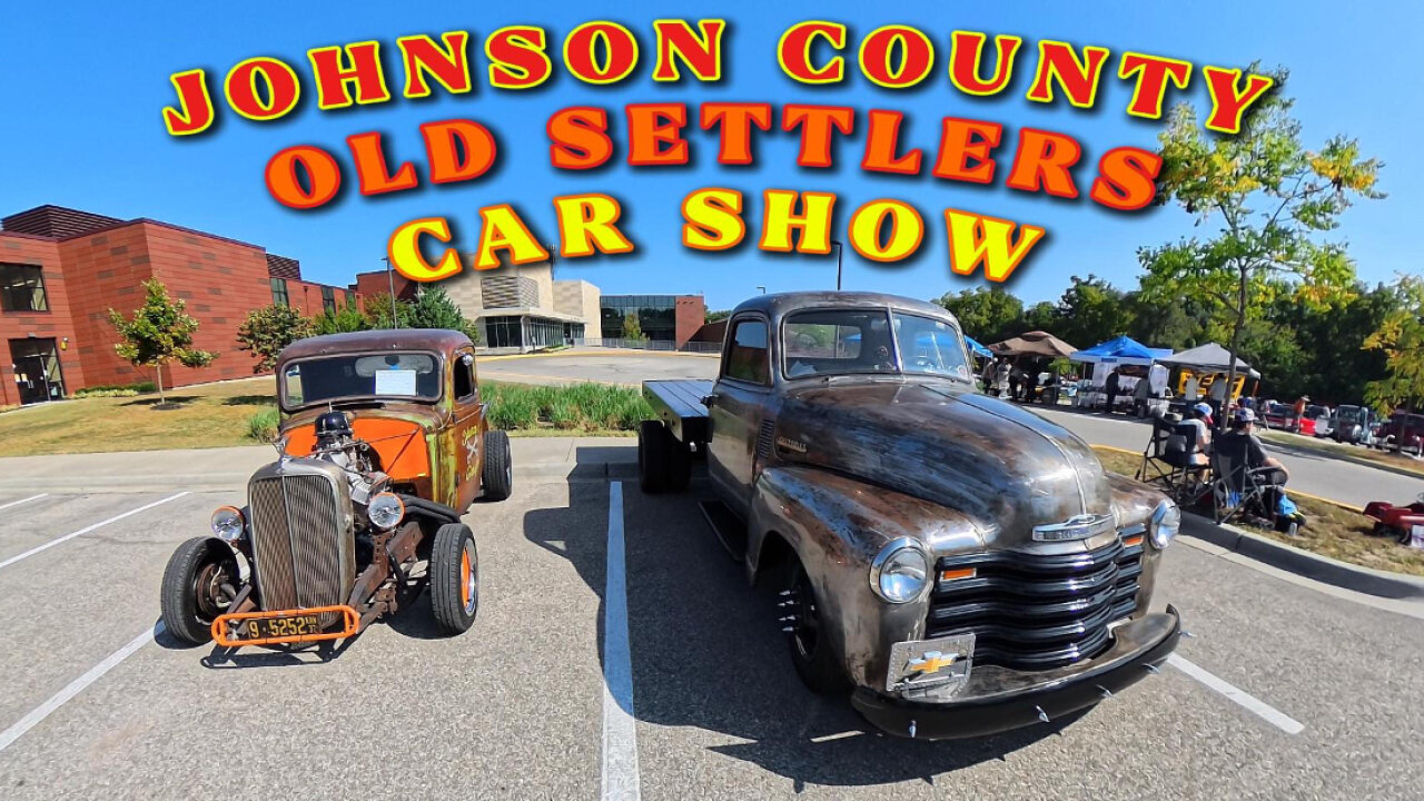 Johnson County Old Settlers Car Show - September 6th, 2025