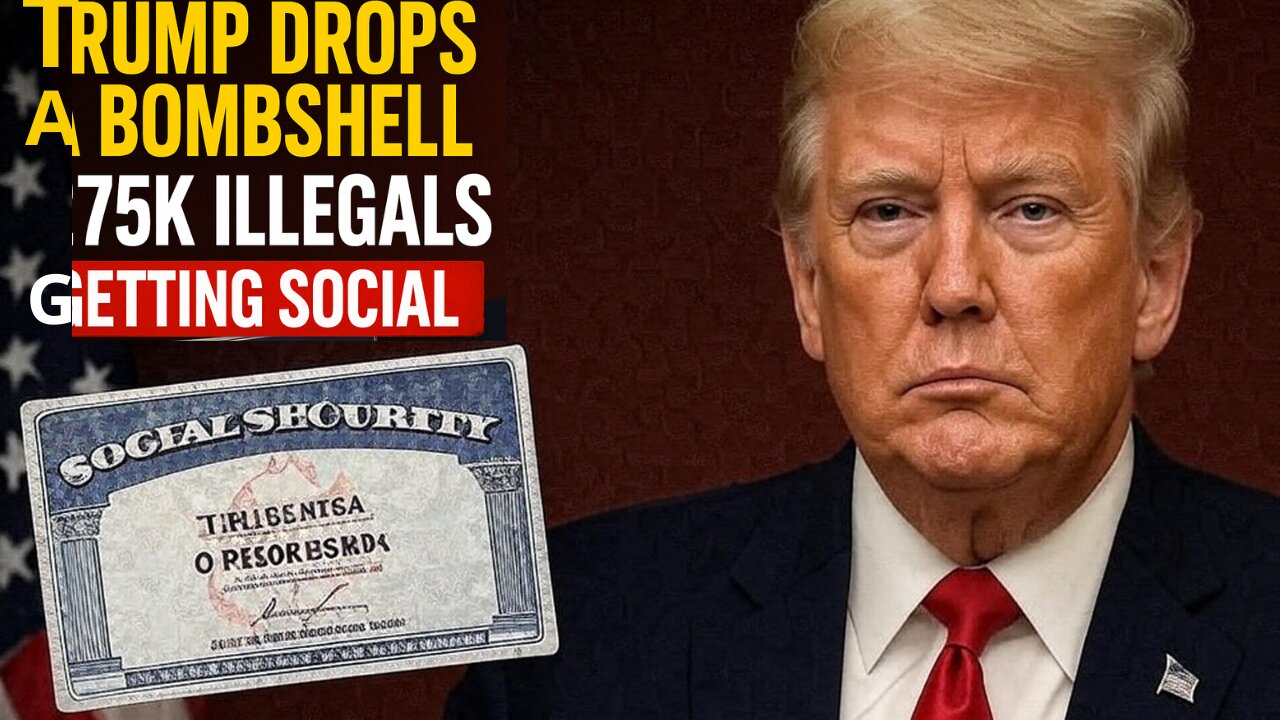 Trump Drops a Bombshell: 275K Illegal Aliens Caught Getting Social Security!