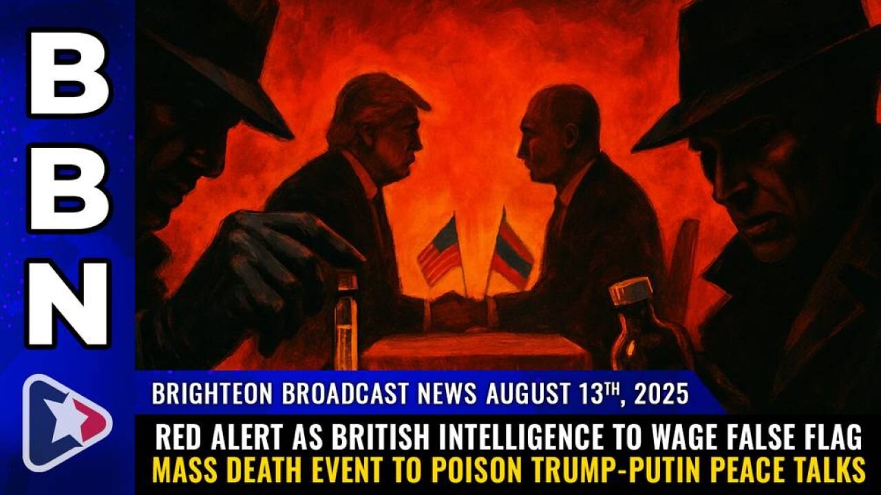 Brighteon Broadcast News, Aug 13, 2025