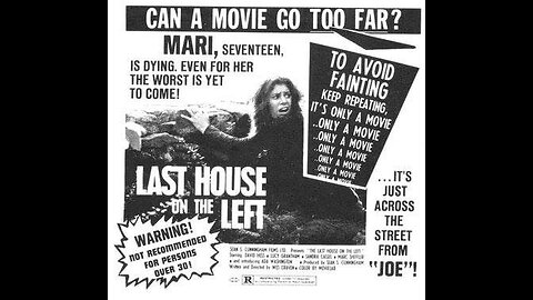 The Last House on the Left 1972 presented by the JWK