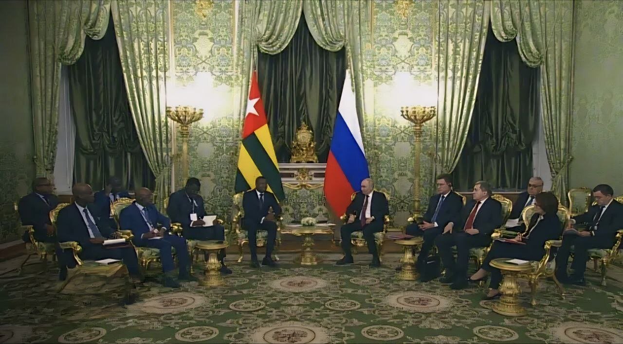Togo–Russia Relations Hit Turning Point With Putin’s 2026 Embassy Plan