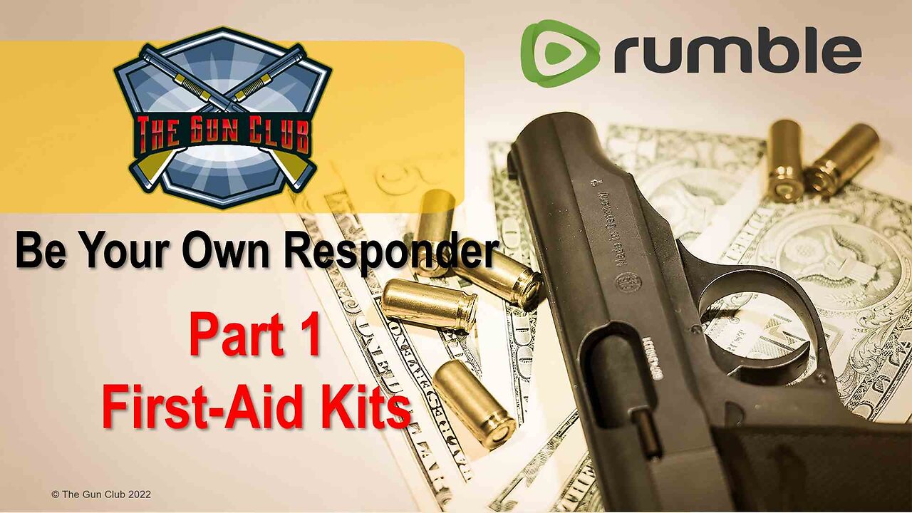 Be Your Own Responder - Pt 1 - First Aid Kits - 8/2/25