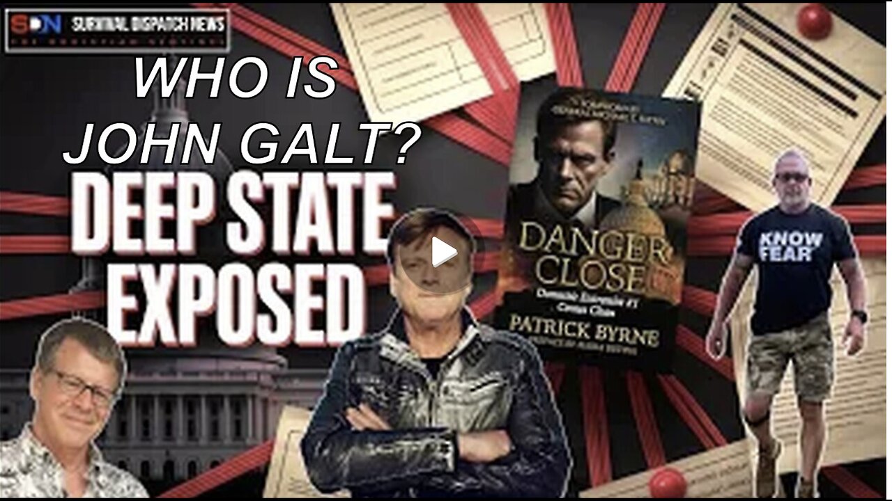 Patrick Byrne on *Danger Close*: Deep State Exposed. GEN FLYNN, TINA PETERS ELECTION FRAUD 2020