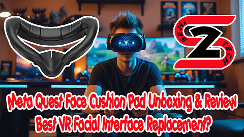 Meta Quest Face Cushion Pad Unboxing & Review | Best VR Facial Interface Replacement?