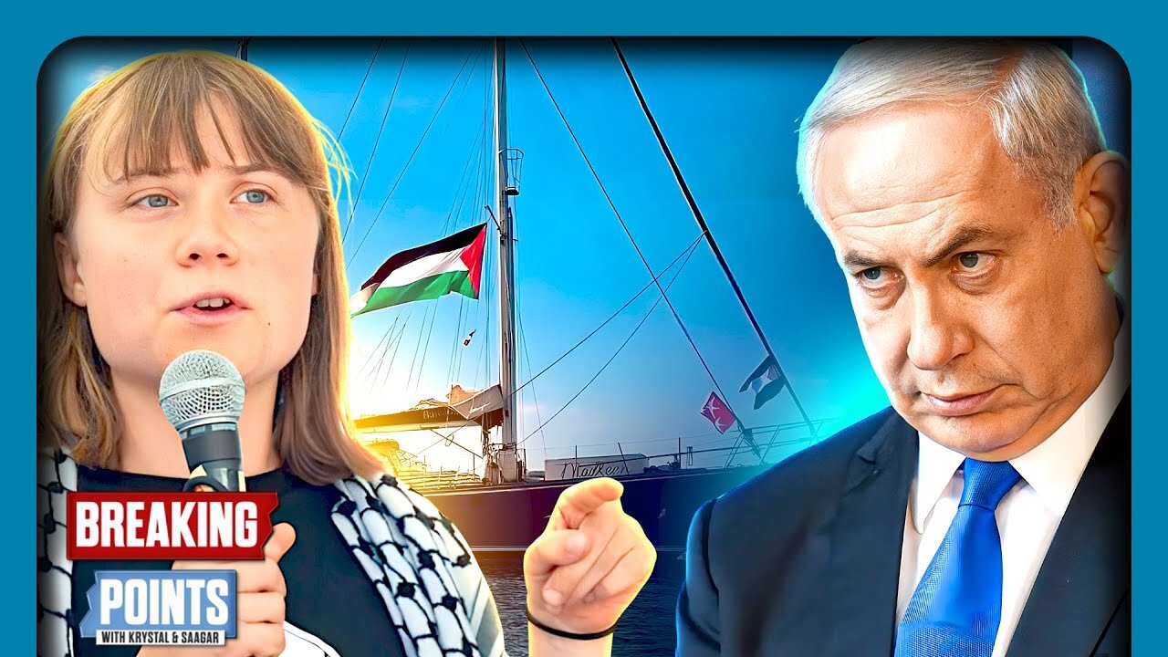 Israel RAIDS, ARRESTS Greta Thunberg On Gaza Flotilla