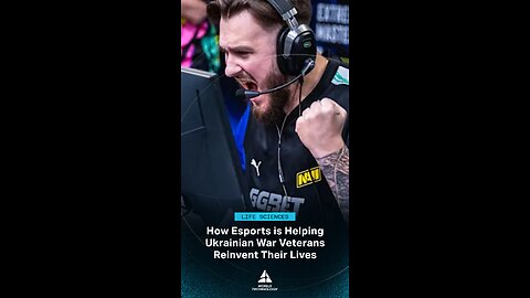 Can esports heal war veterans? #esports #veterans #ukraine #rehabilitation #mentalhealth #gaming