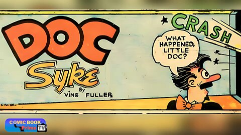 Doc Syke by Ving Fuller classic underrated comic book trip funny art gag #shors #humor #shortvideo