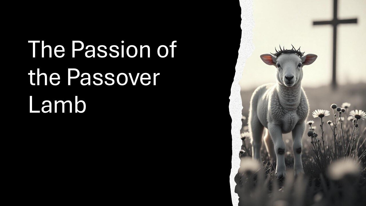April 13, 2025 - "The Passion of the Passover Lamb" (Palm Sunday)