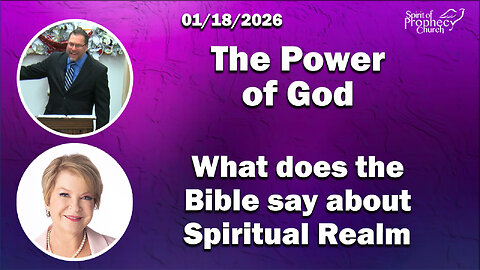 Spirit of Prophecy Sunday Service 01/18/2026