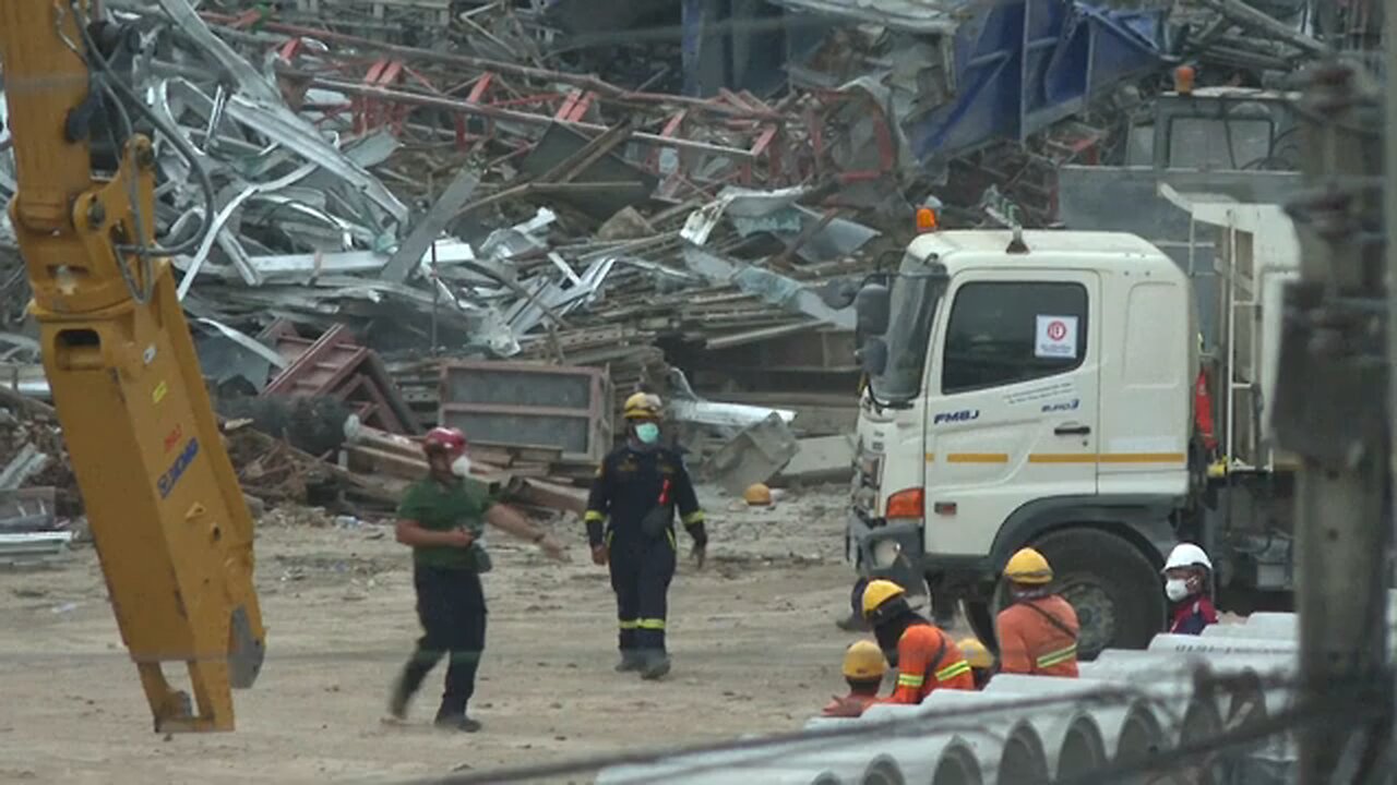 Rescuers recover babies from earthquake-toppled skyscraper in Bangkok