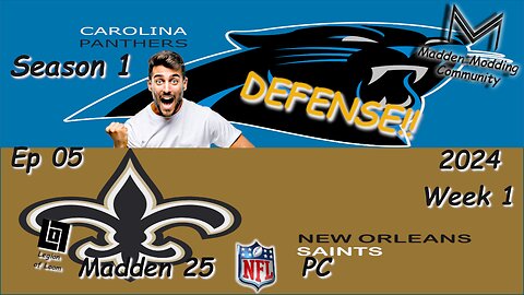 Panthers @ Saints | Panthers DEFENSE DOMINATES Derek Carr!