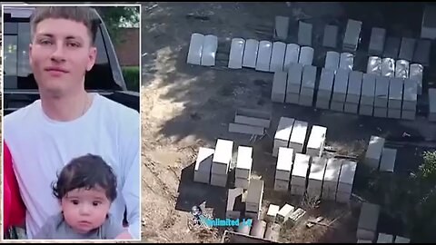 Funeral worker Angel Rojas was moving a massive concrete burial vault when it collapsed