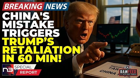 🚨BREAKING: China’s Colossal Misstep Against Trump Sparks Historic US Counterstrike At Midnight!
