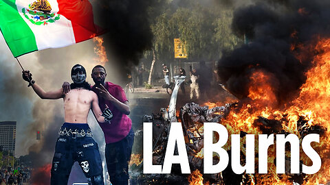 “The Enemy is The Pig” Anti-ICE Rioters Clash With National Guard in LA
