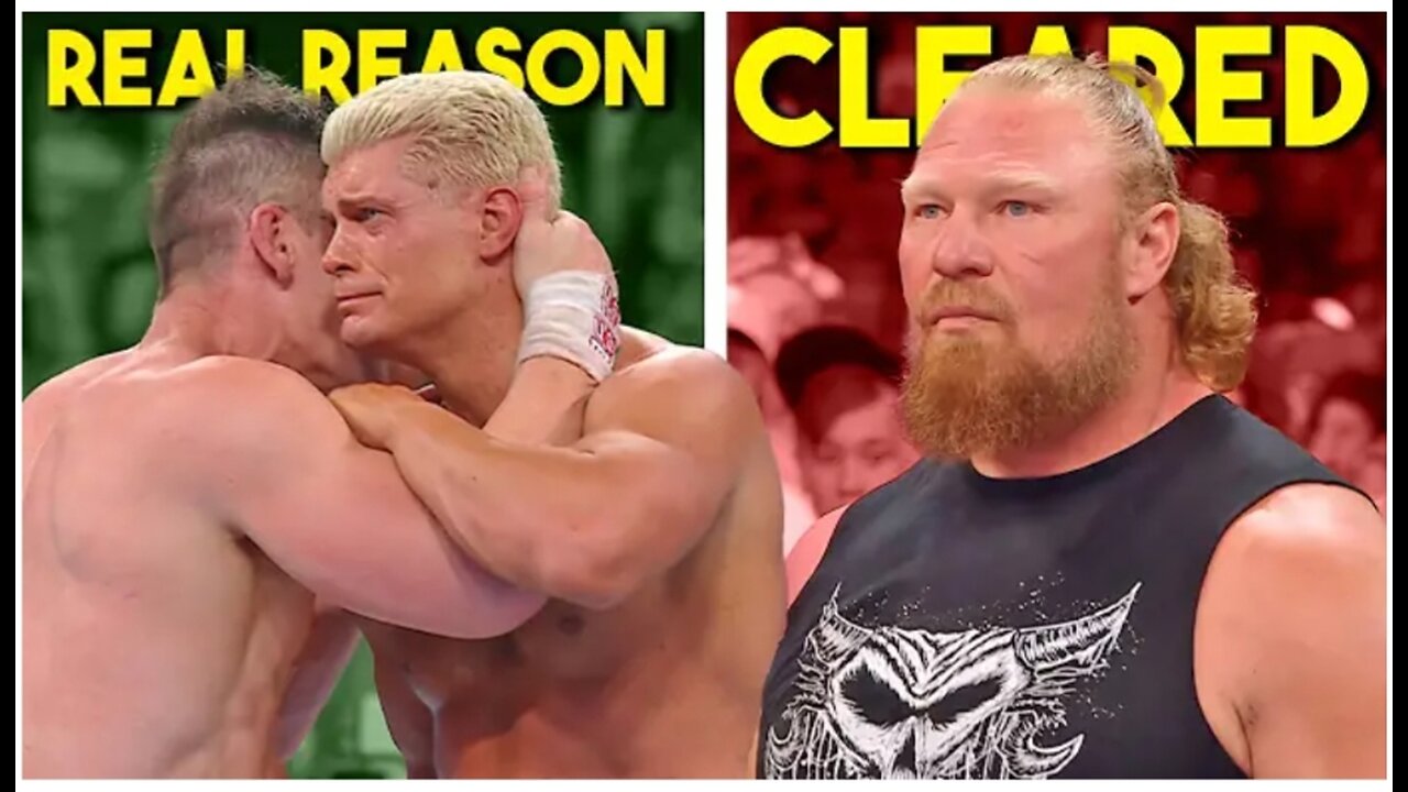 REAL REASON CODY WON WWE CHAMPIONSHIP... Brock Lesnar CLEARED... ..Wrestling News