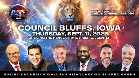 FlashPoint LIVE Iowa SHIFT CHANGE! Special Panel Discussion (9 11 25)