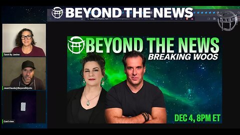 BEYOND THE NEWS - DEC 4, WITH JANINE AND JEAN-CLAUDE