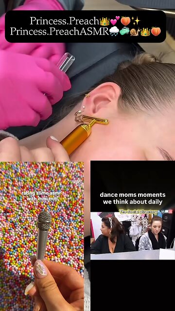 Abby from dance mom core😂🤣🥴w/ASMR and piercings 🌧️🧼🐌#dancemoms