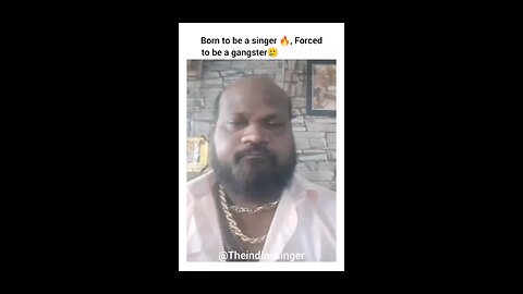 !! Look Gangster voice like Singer !!