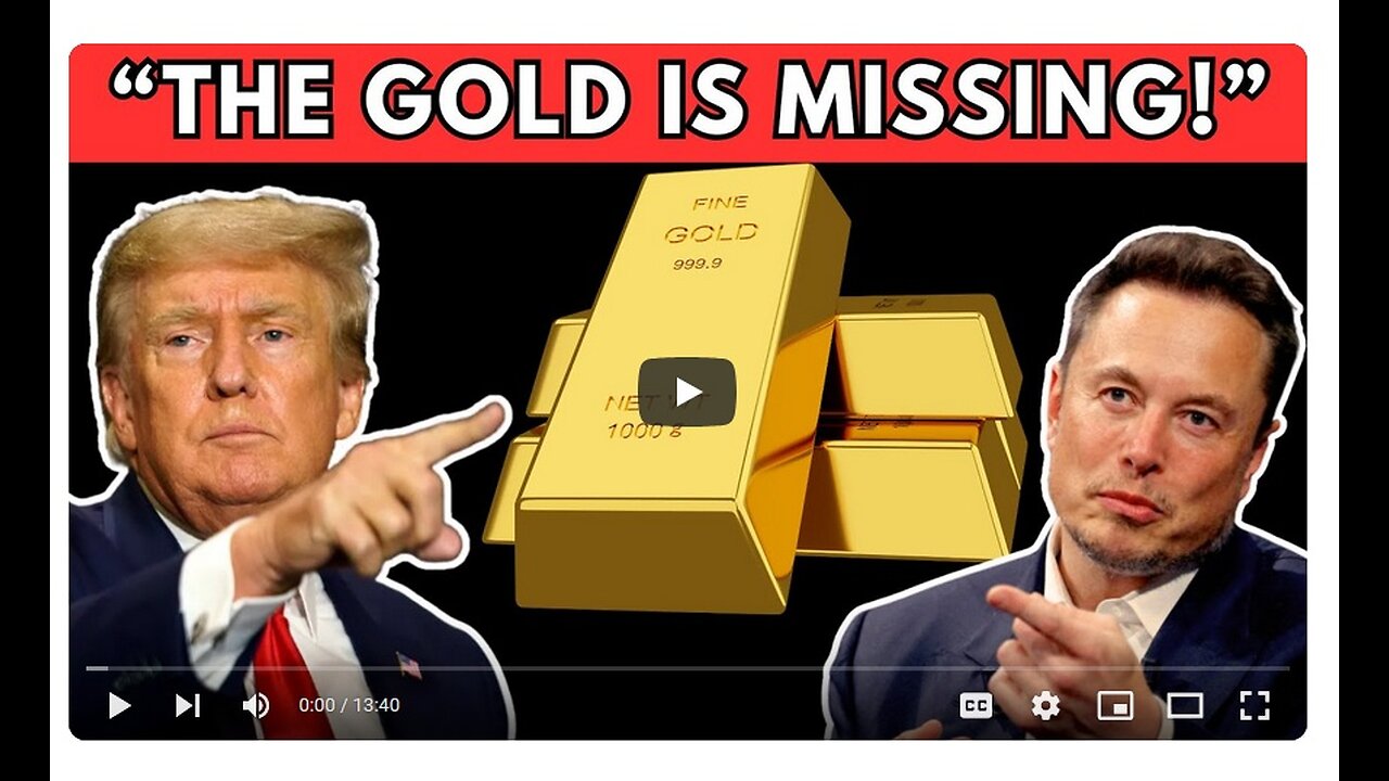 HOLY SH*T! Did They Really Steal All The Gold From Fort Knox?!